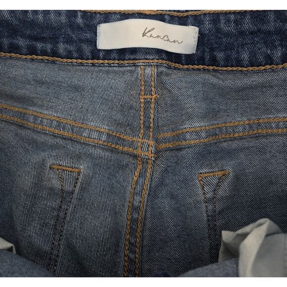 KanCan Distressed Paint Splatter Jeans Women’s Size 11/29 - Picture 3 of 5